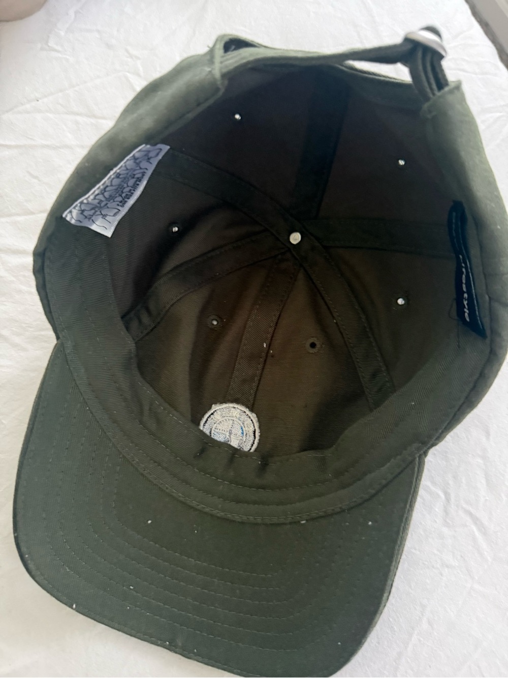 BMW Olive Green Logo Baseball Hat - Picture 2 of 4
